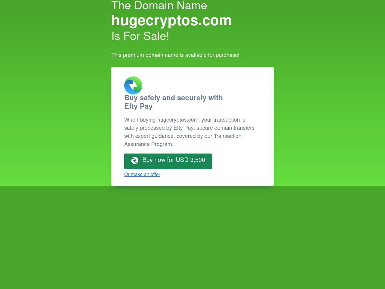 hugecryptos.com screenshot alt-text