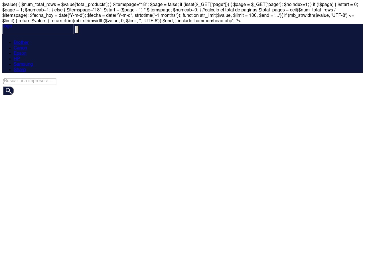 impresoradrivers.com screenshot alt-text