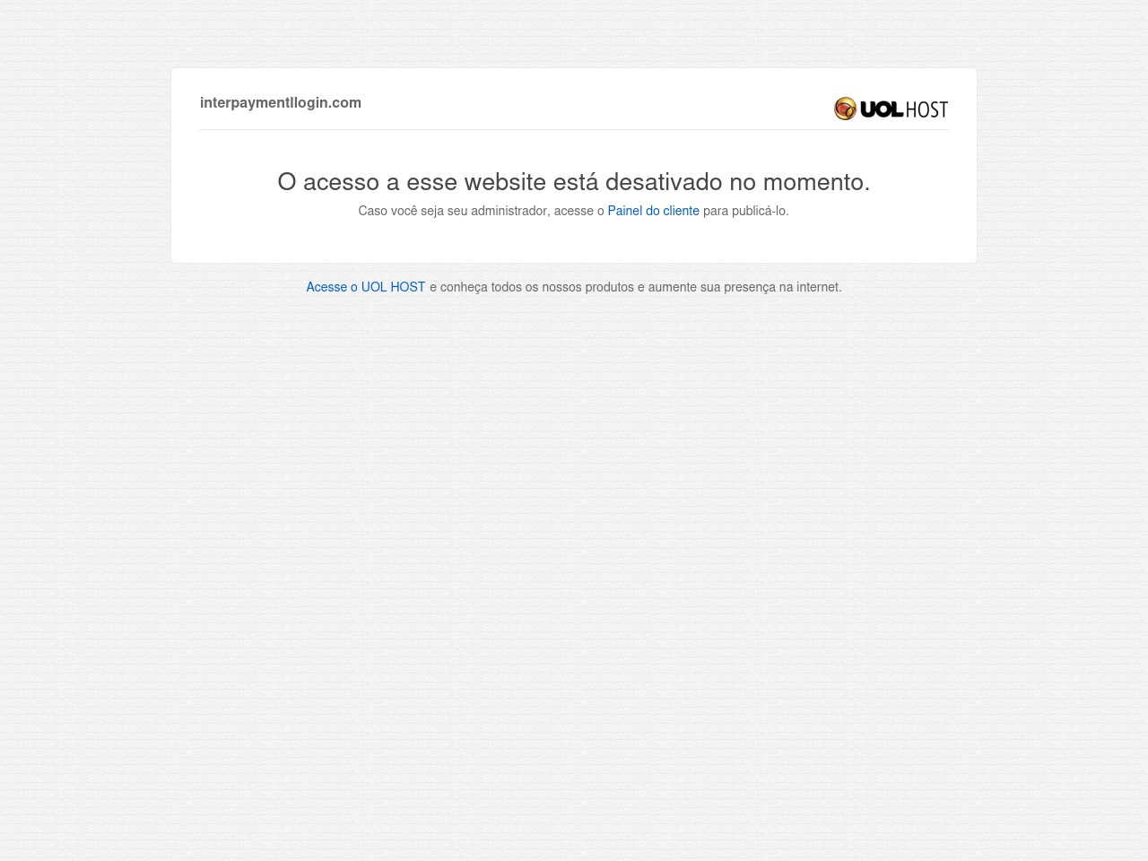 interpaymentllogin.com screenshot alt-text