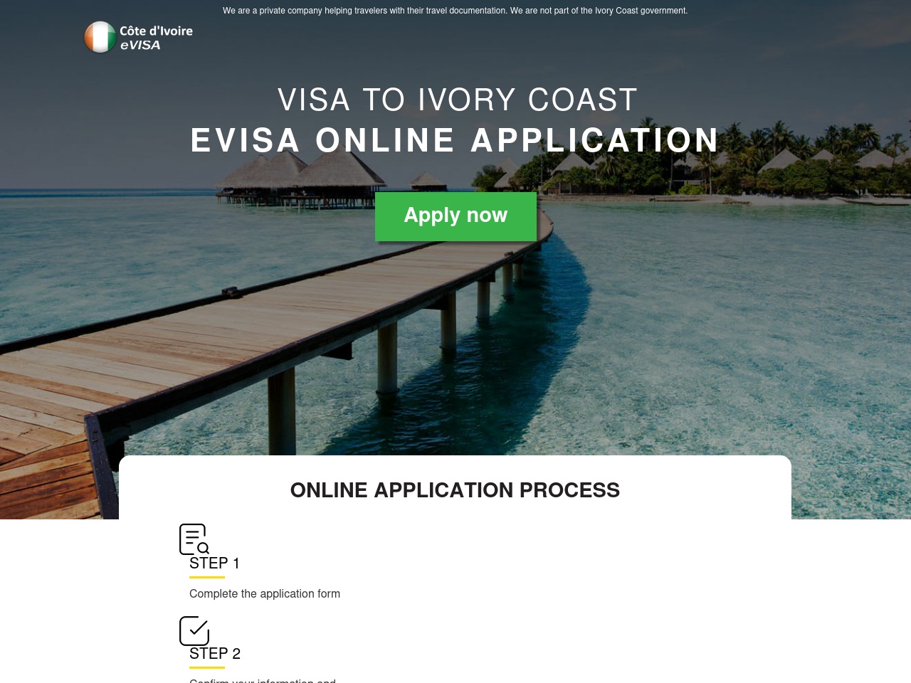 ivorycoastvisas.com screenshot alt-text