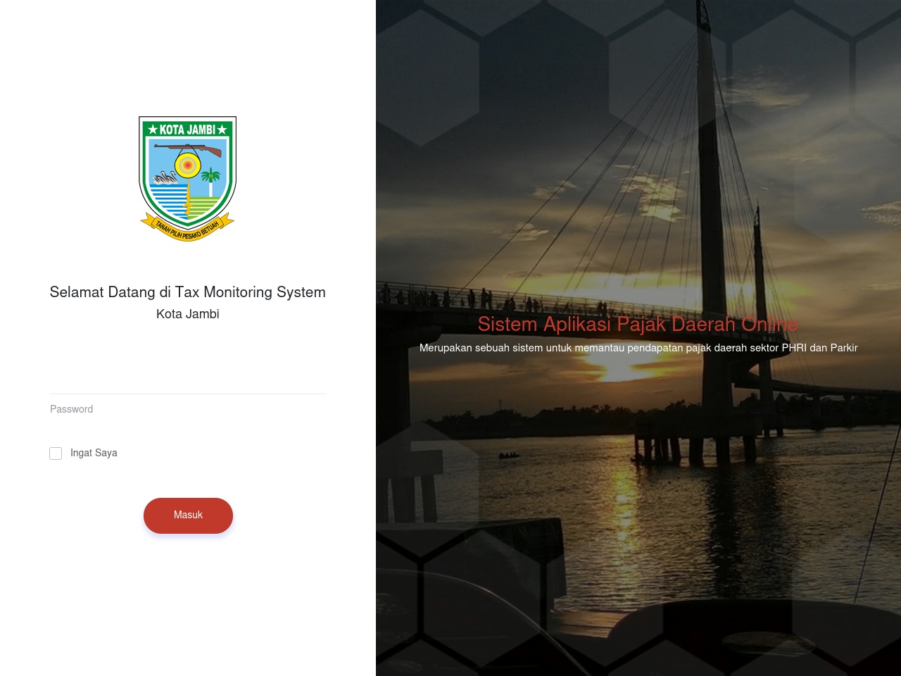 jambikota.dispenda.online screenshot alt-text
