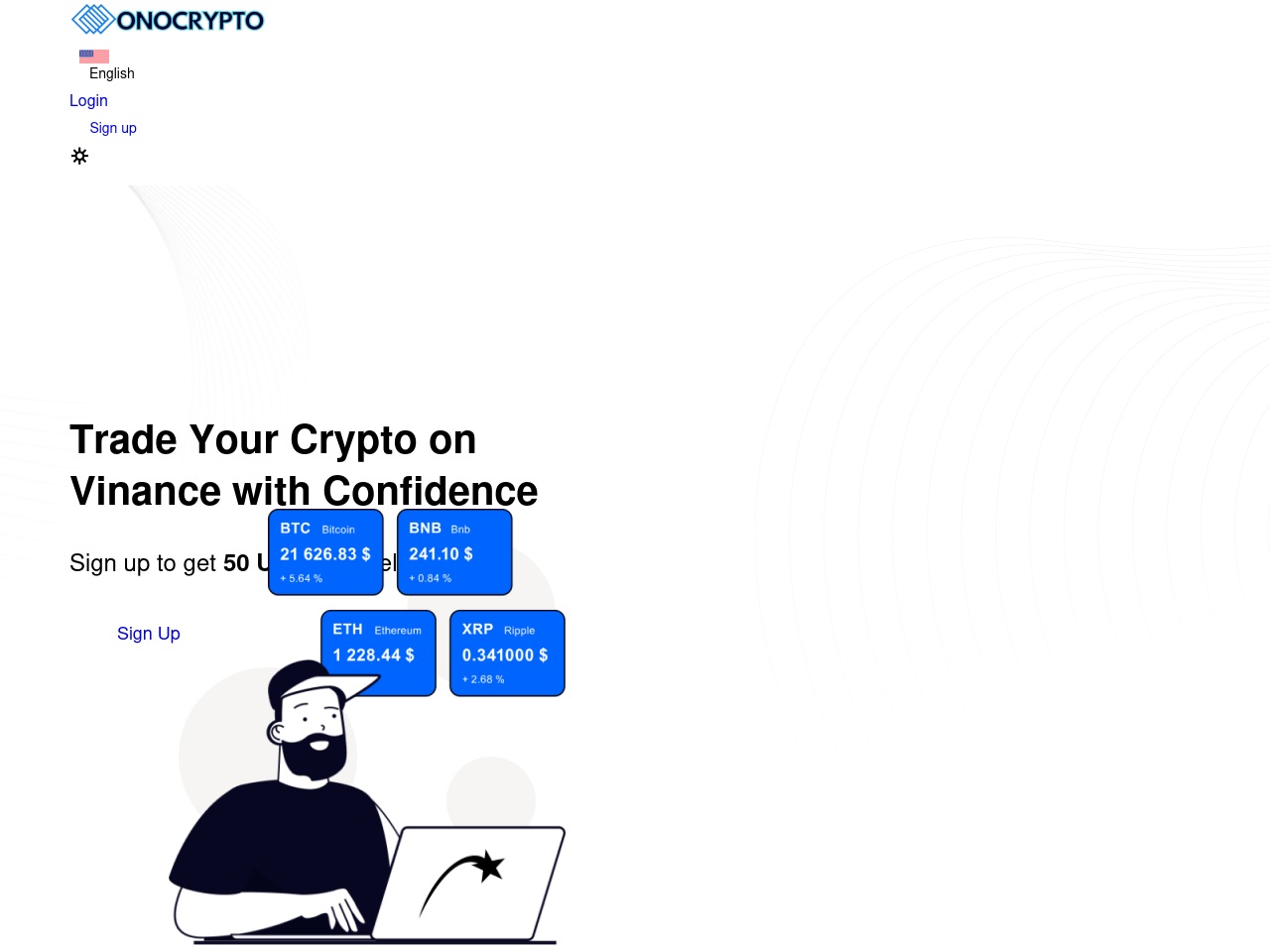 onocrypto.com screenshot alt-text