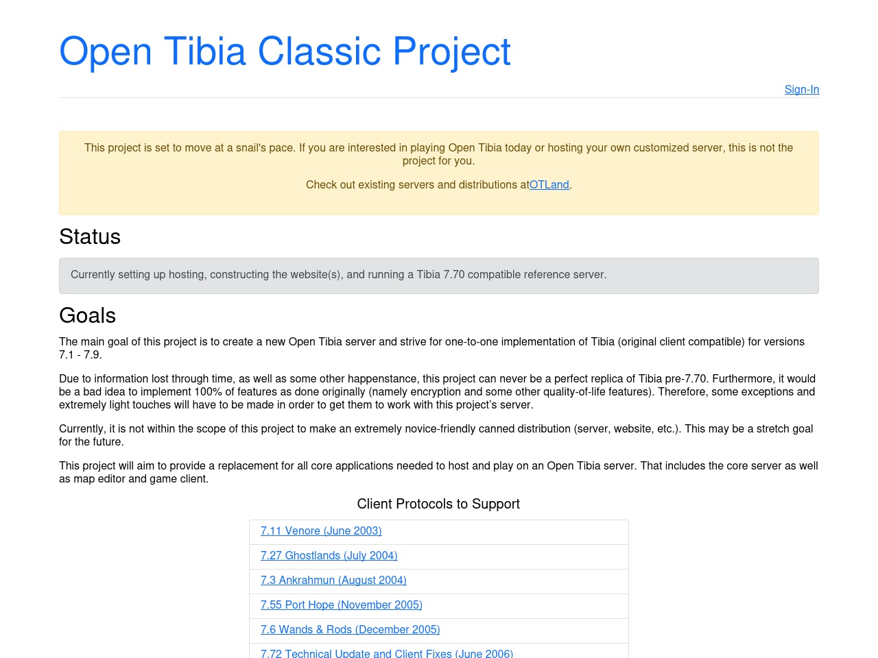 opentibiaclassic.net screenshot alt-text