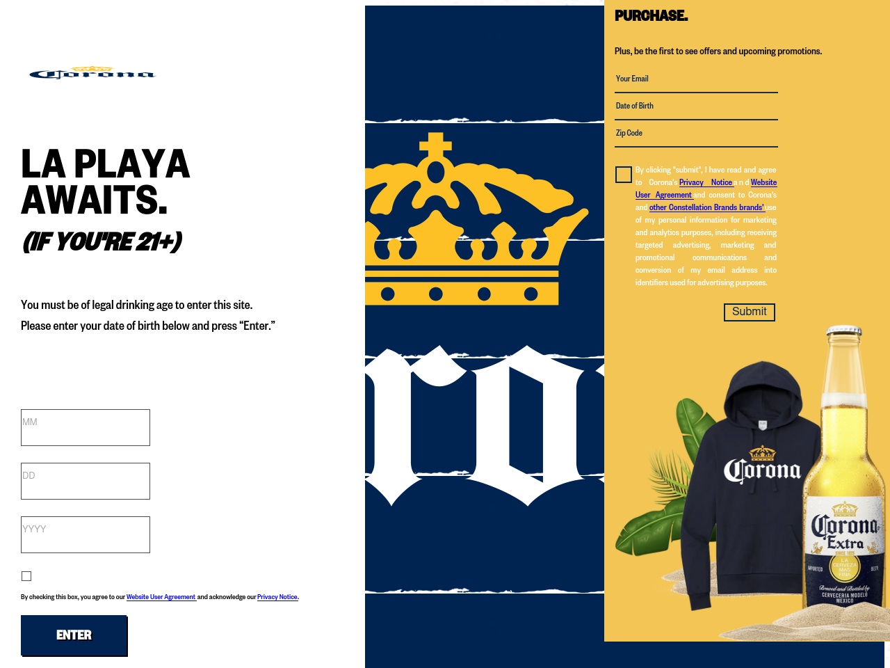 ordercoronaextra.com screenshot alt-text