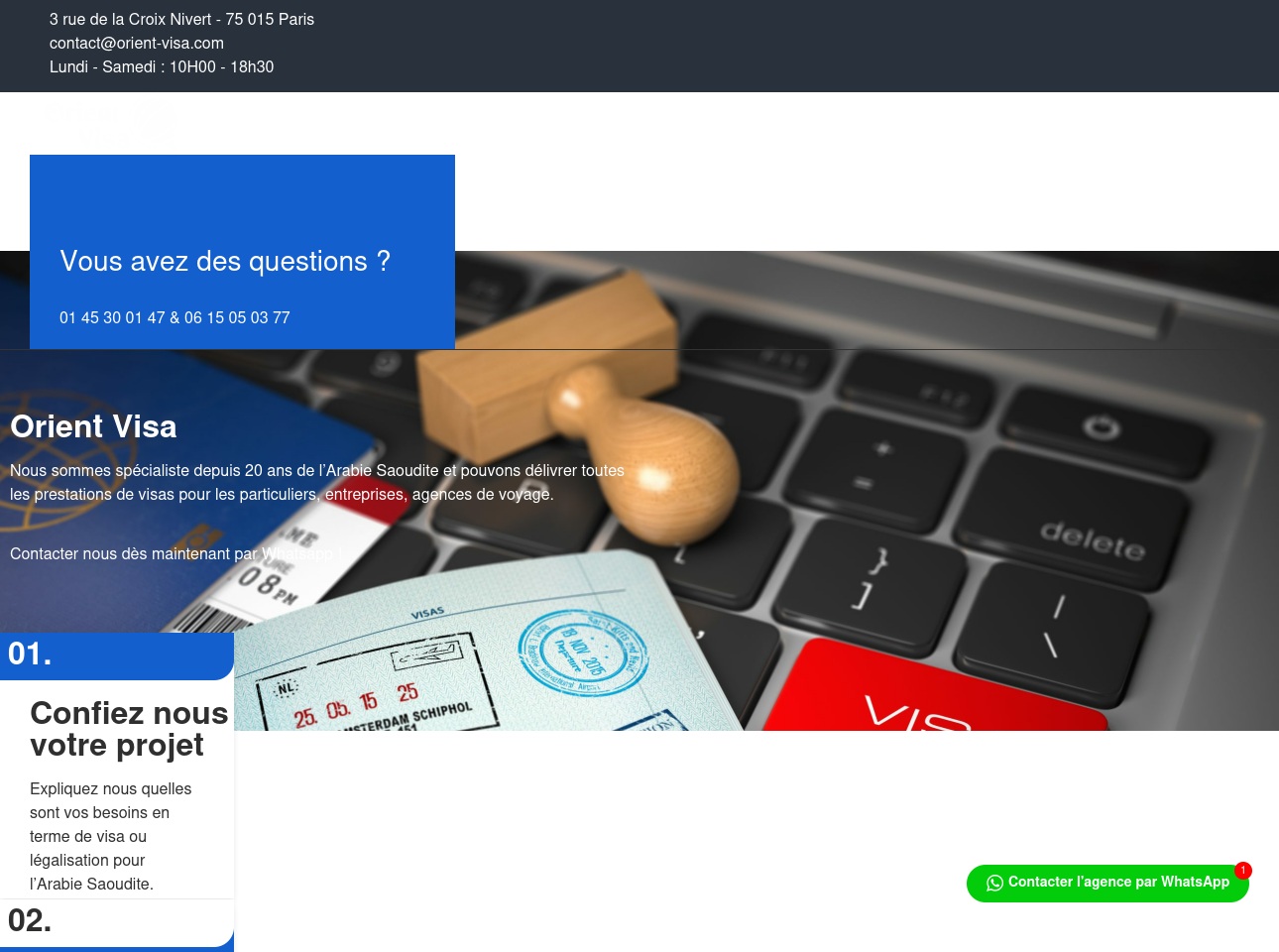 orient-visa.com screenshot alt-text