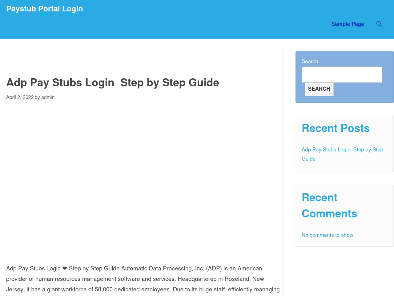 paystubportallogin.onl screenshot alt-text