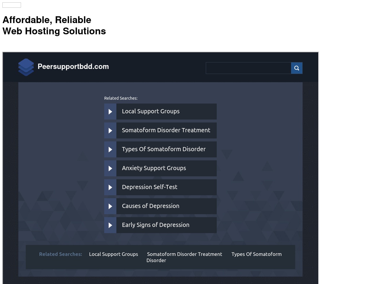 peersupportbdd.com screenshot alt-text
