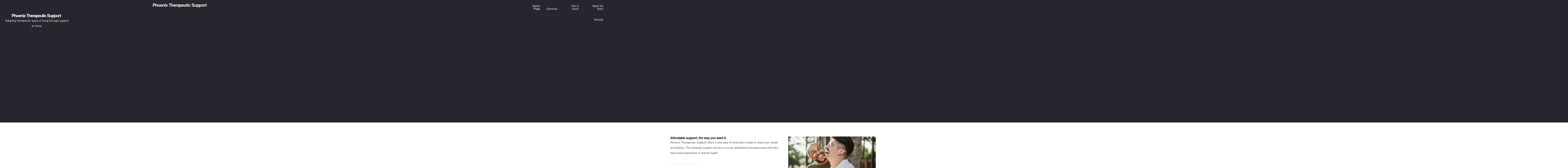 phoenix-therapeutic-support.uk screenshot alt-text
