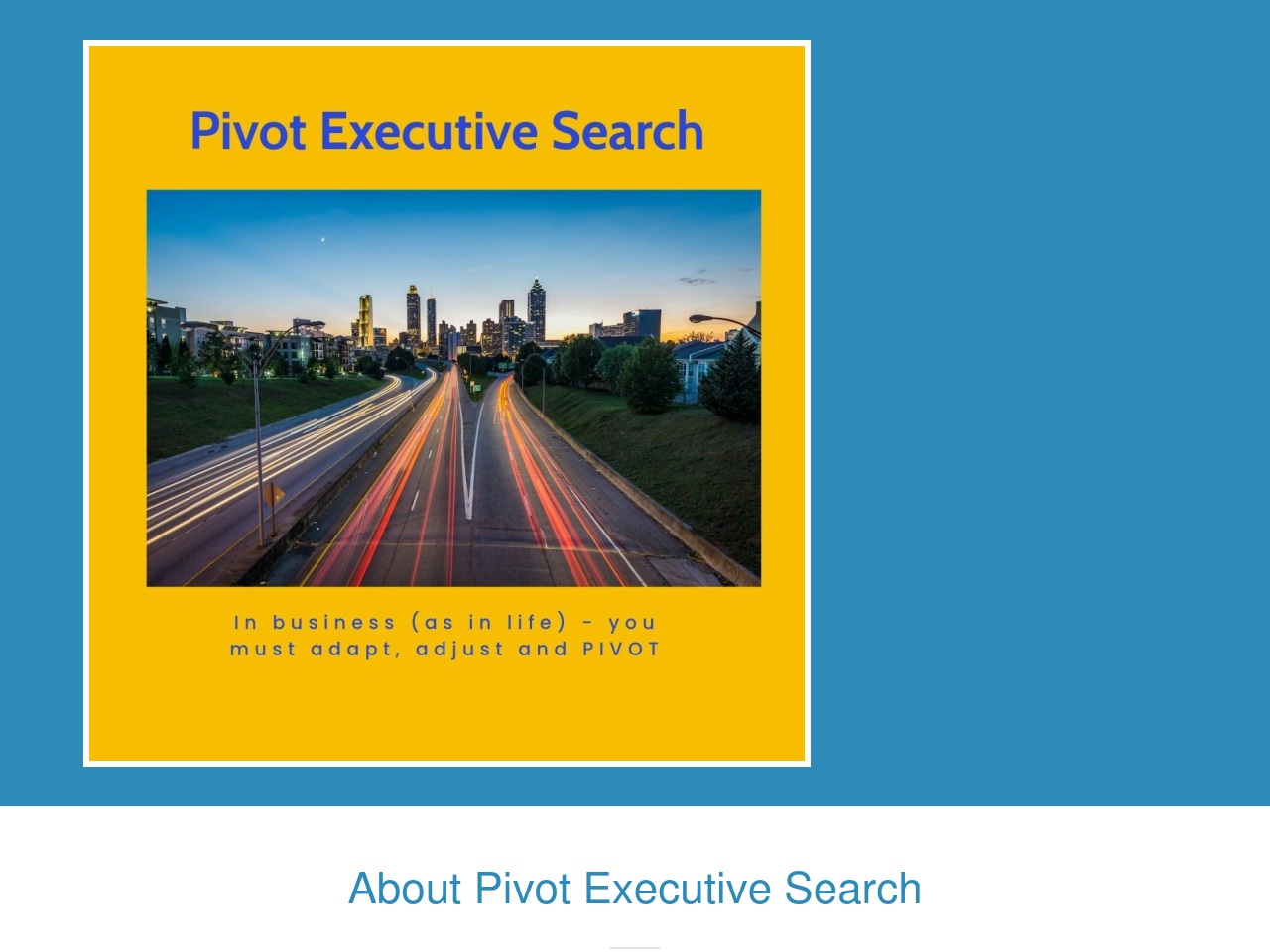pivotexec.com screenshot alt-text