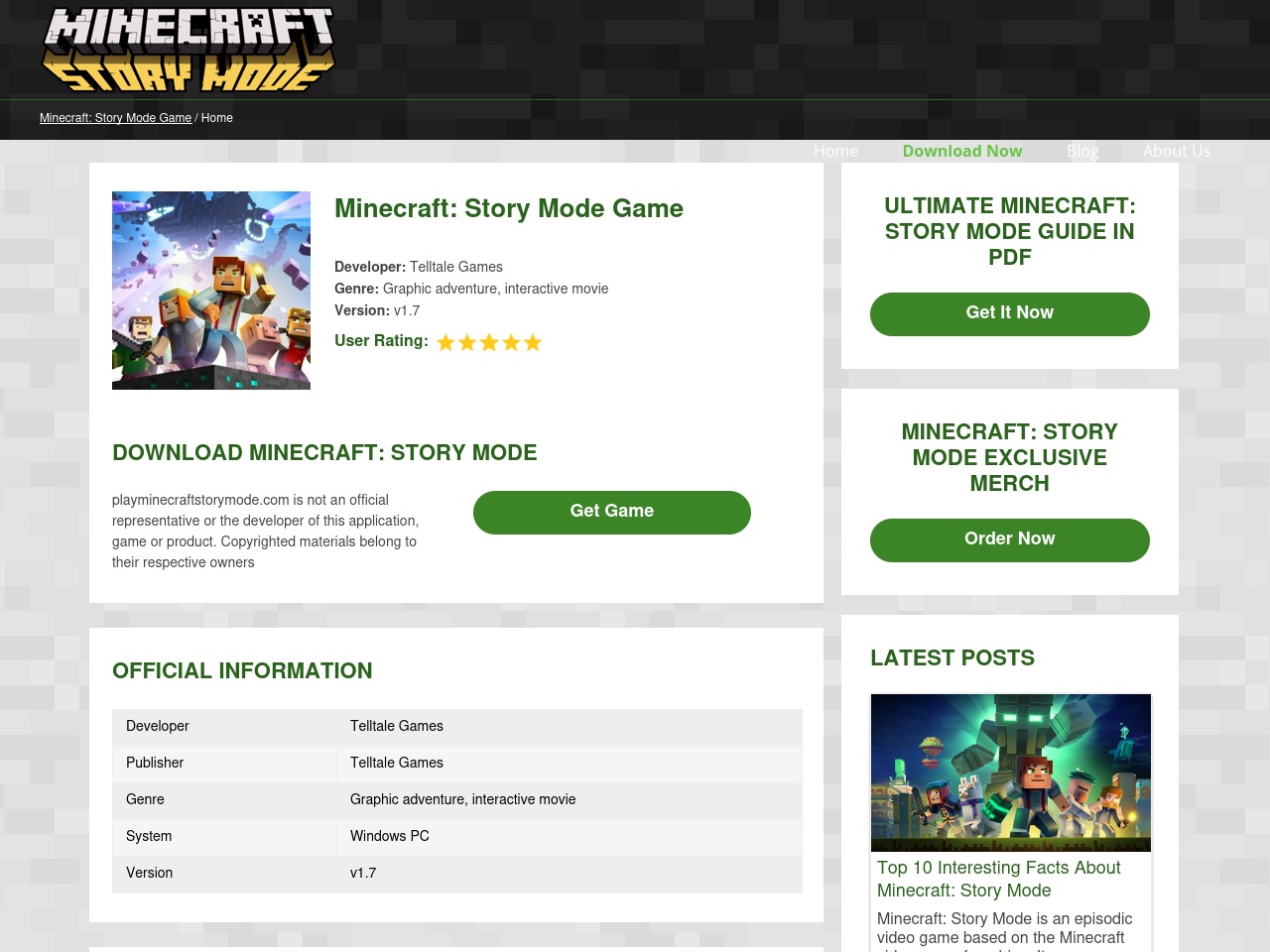 playminecraftstorymode.com screenshot alt-text