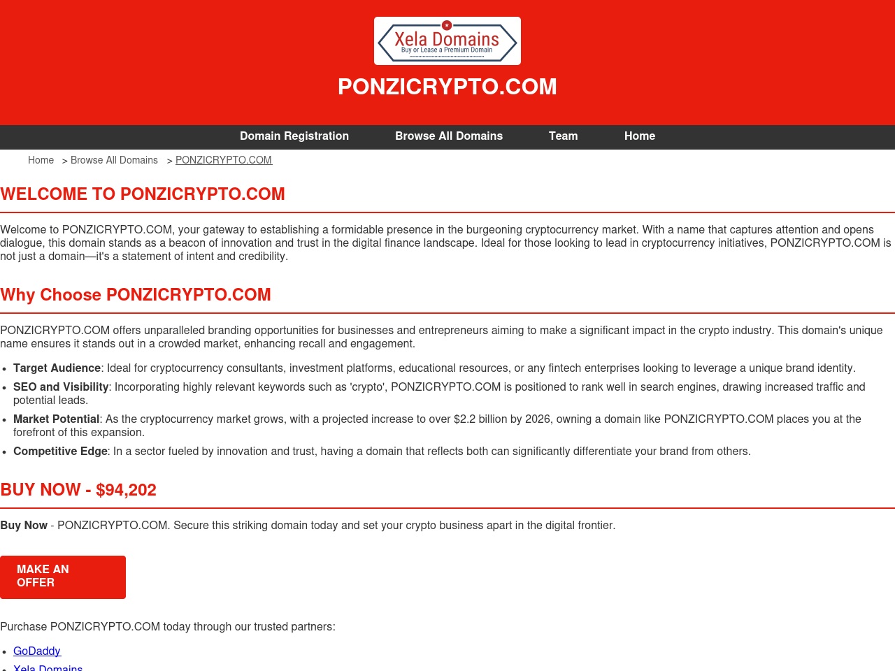 ponzicrypto.com screenshot alt-text