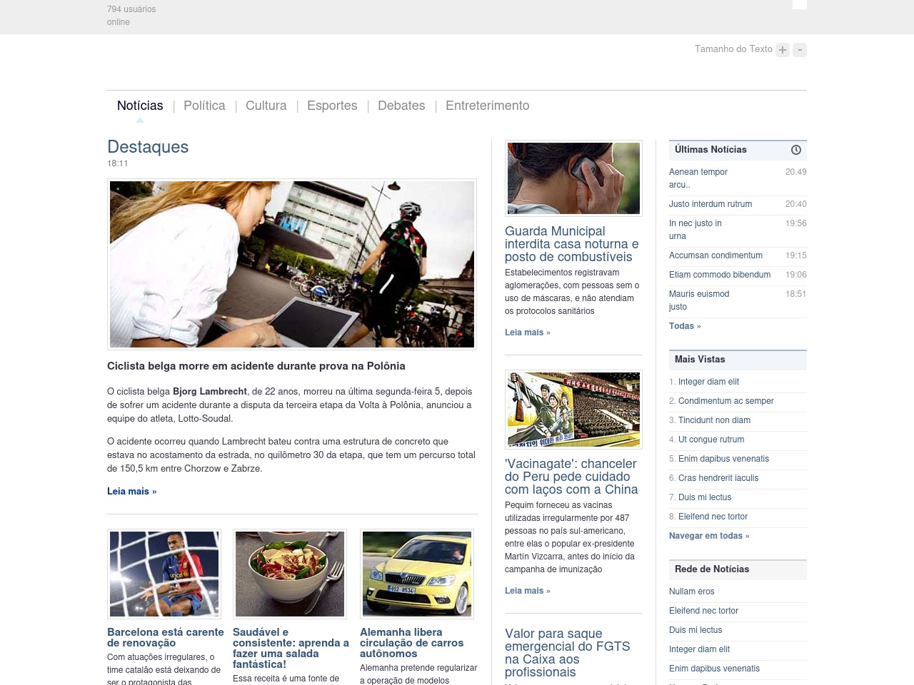 portalurbano.site screenshot alt-text