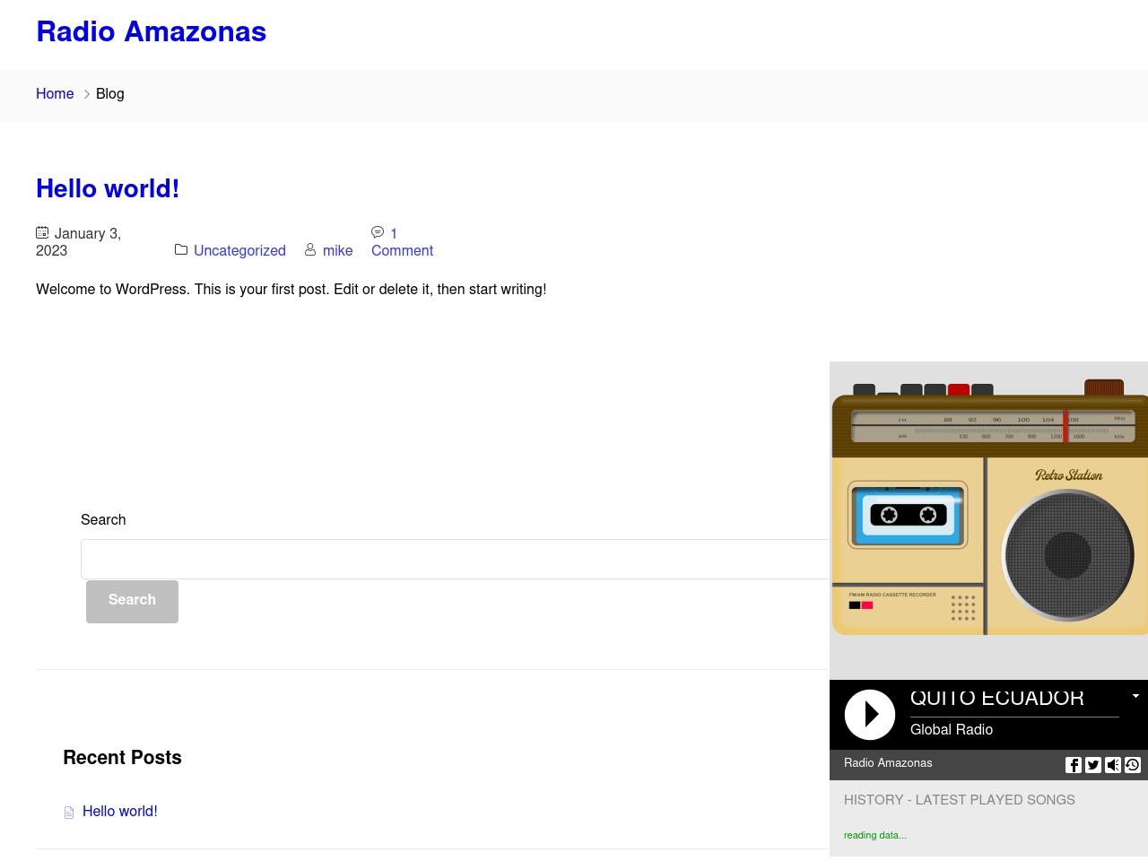 radioamazonas.net screenshot alt-text