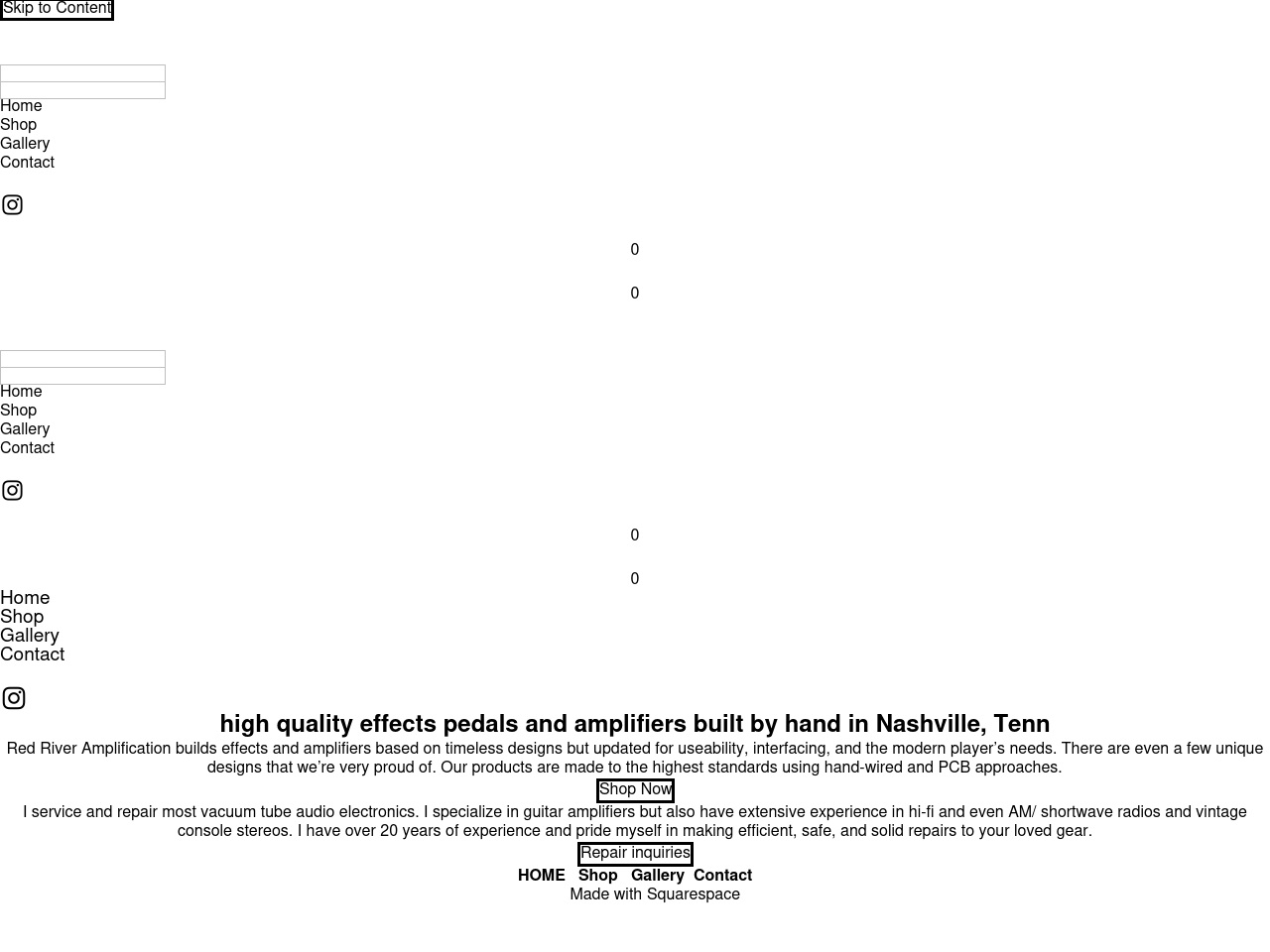 redriveramplification.com screenshot alt-text