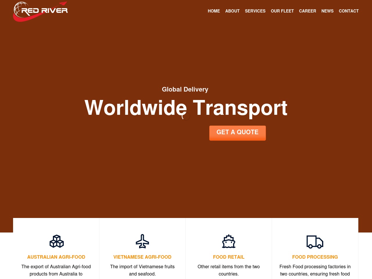 redriverau.com screenshot alt-text