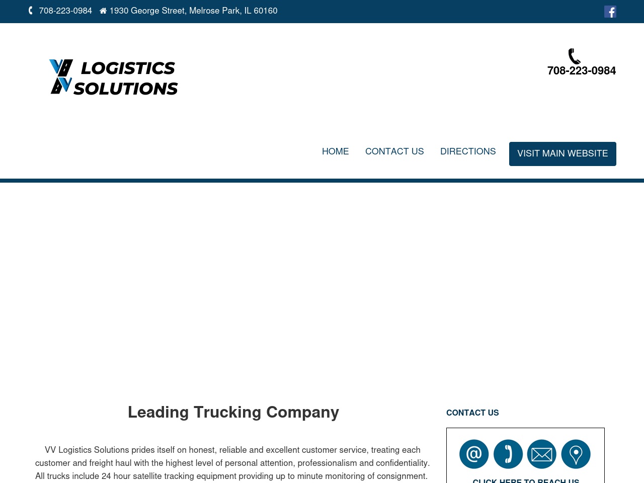 refrigeratedtruckdriver.com screenshot alt-text