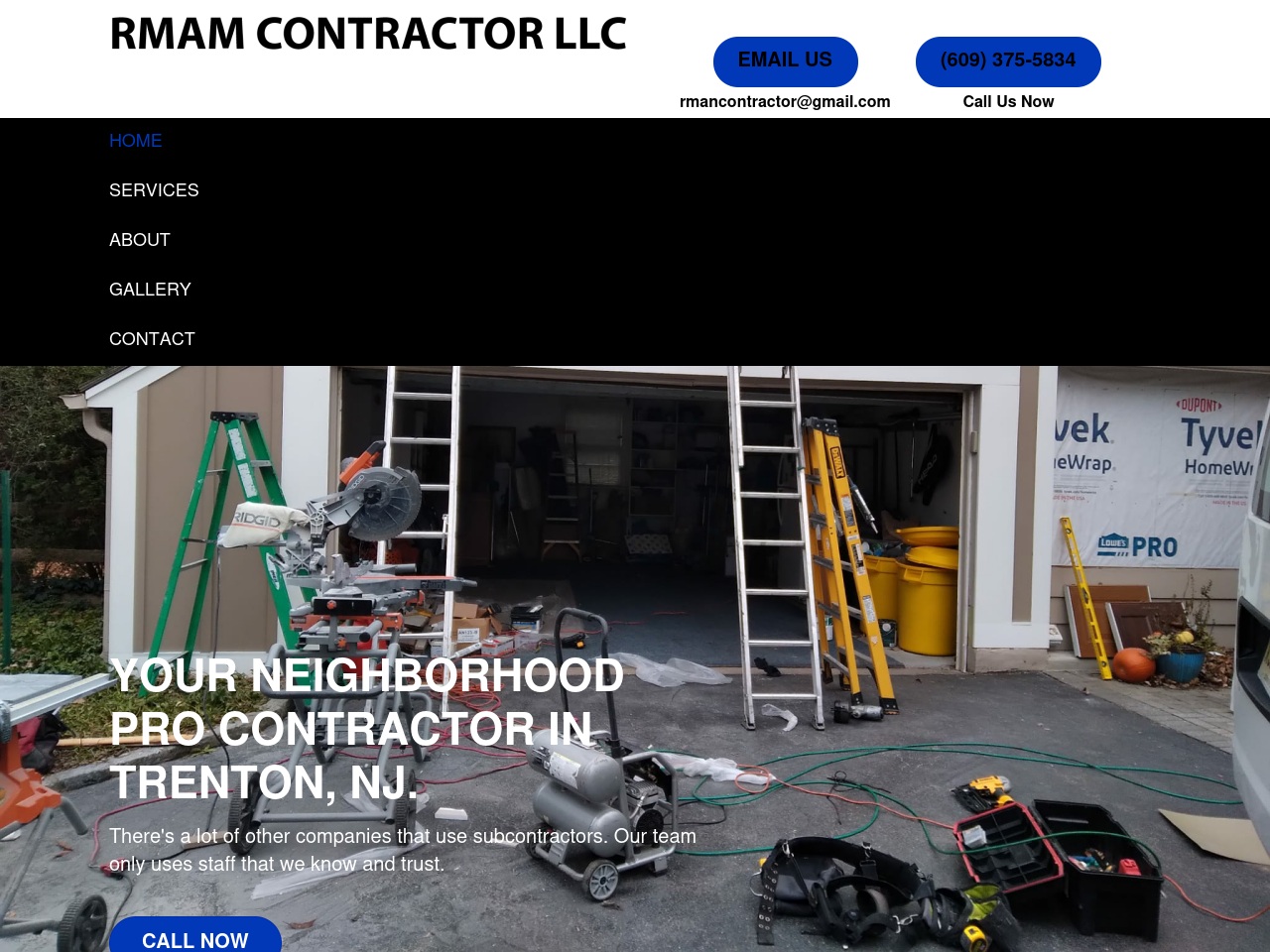 rmamcontractor.com screenshot alt-text