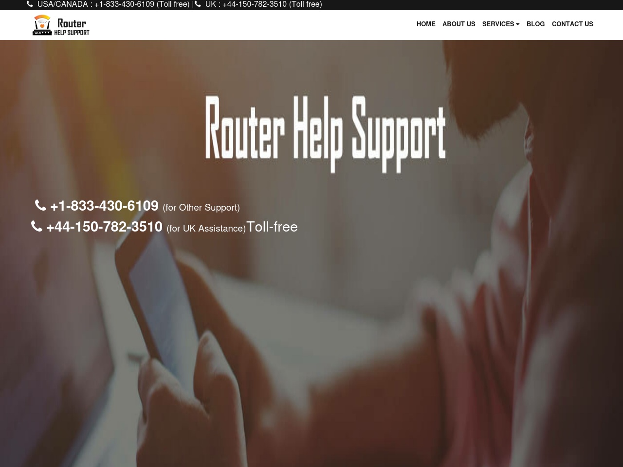 routerhelpsupport.com screenshot alt-text