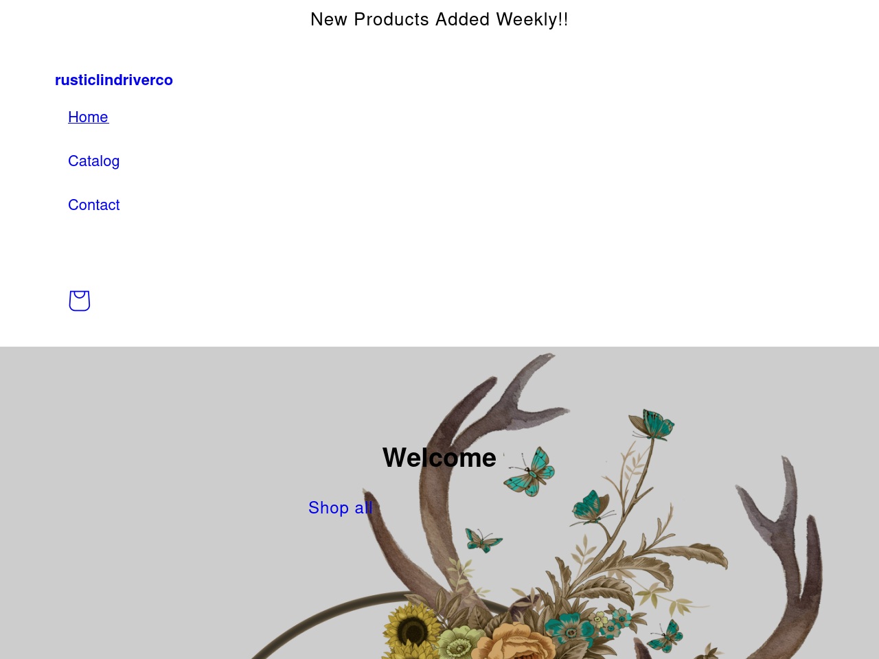 rusticlindriver.com screenshot alt-text