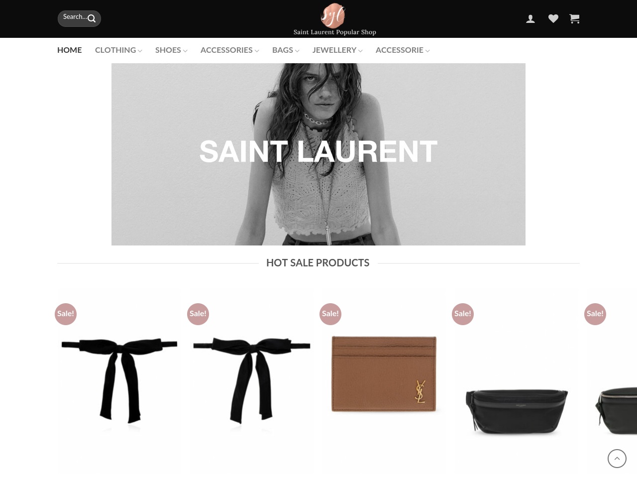 saintlaurentsale.com screenshot alt-text