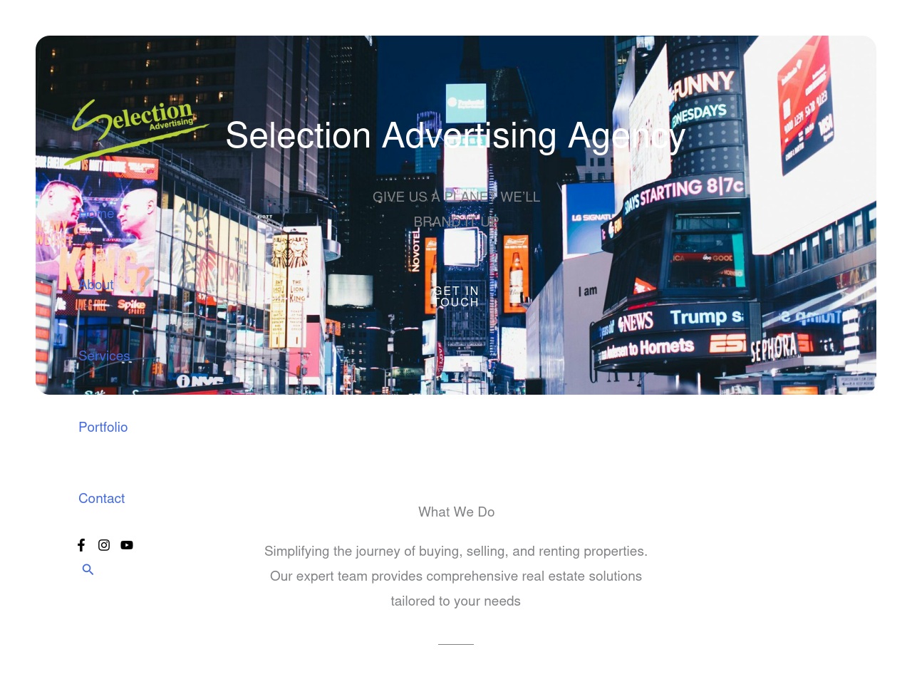selection-adv.com screenshot alt-text