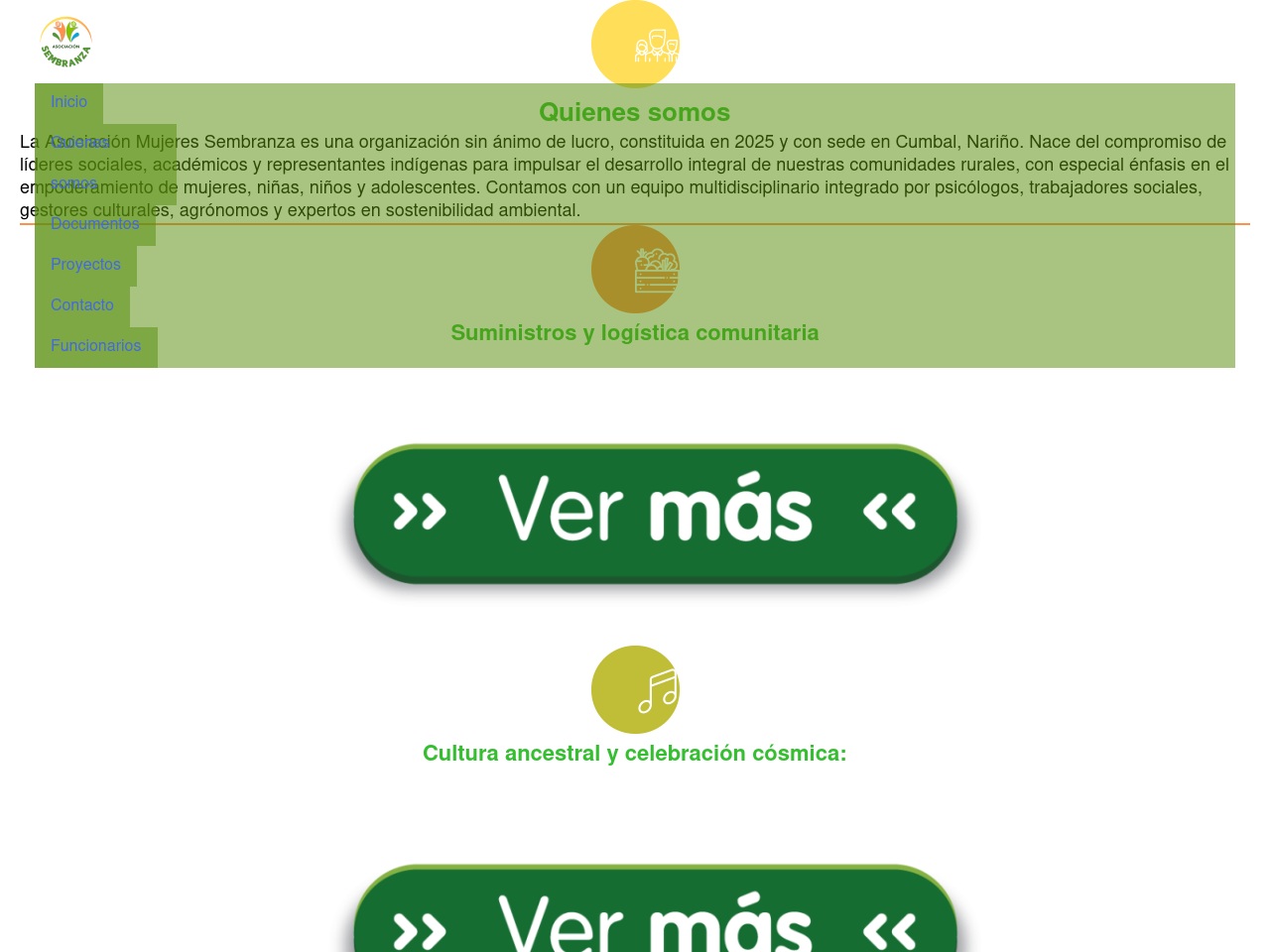 sembranza.com screenshot alt-text