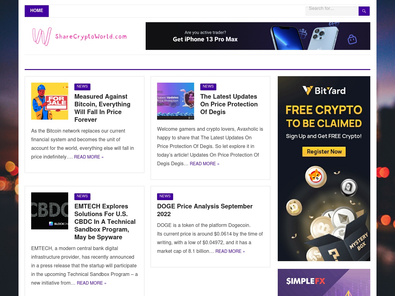 sharecryptoworld.com screenshot alt-text