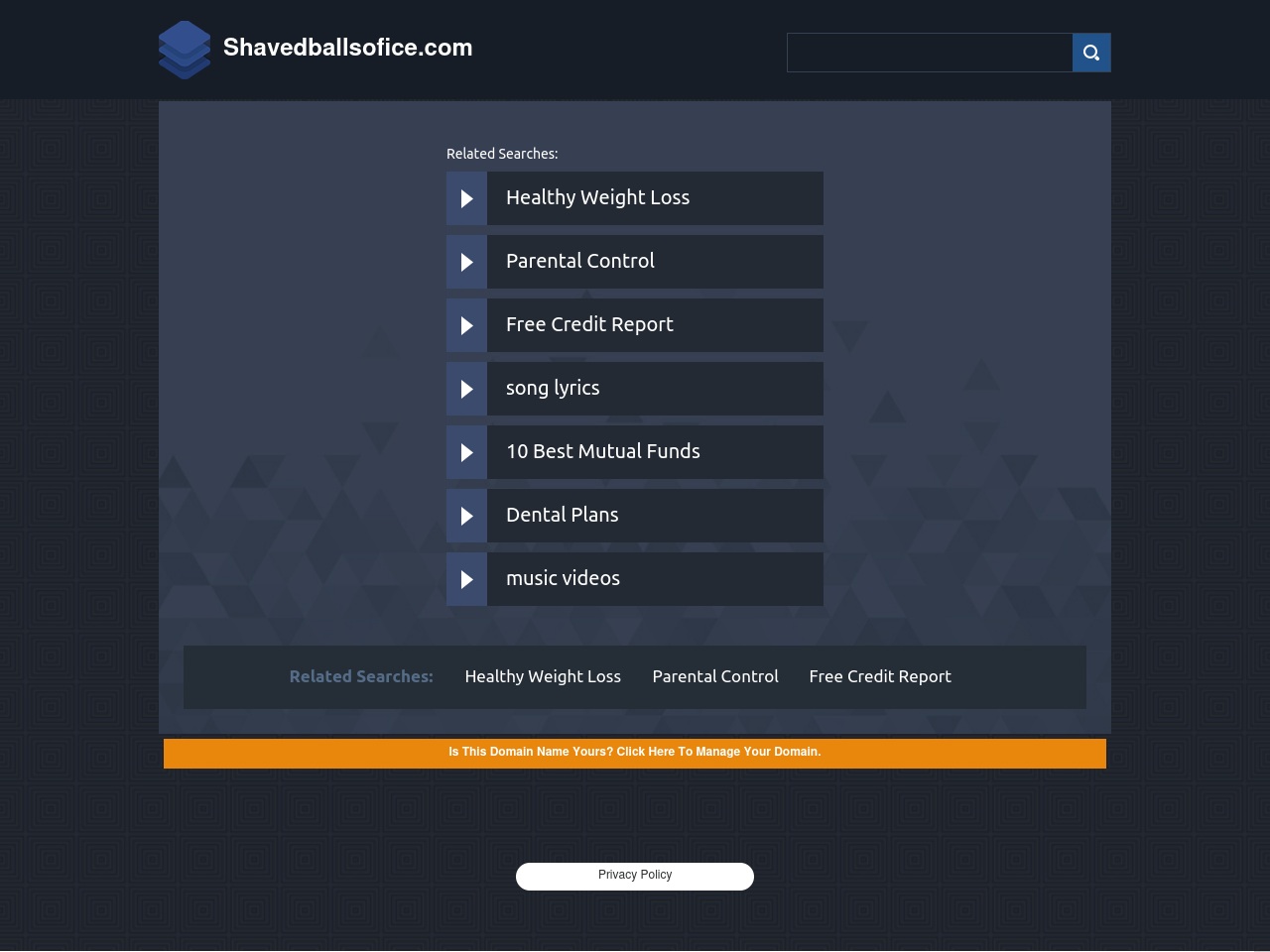 shavedballsofice.com screenshot alt-text