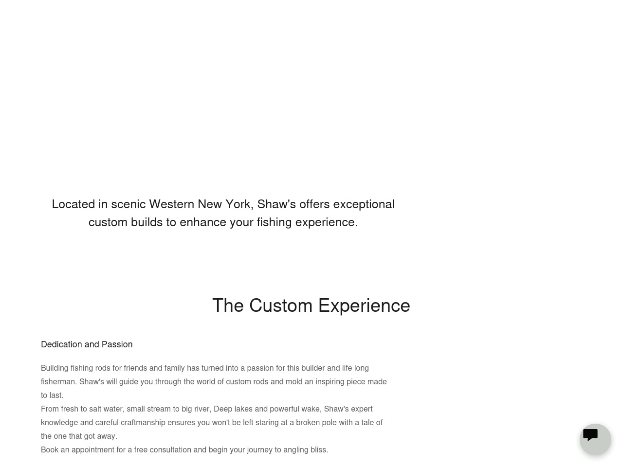 shawscustomrods.com screenshot alt-text