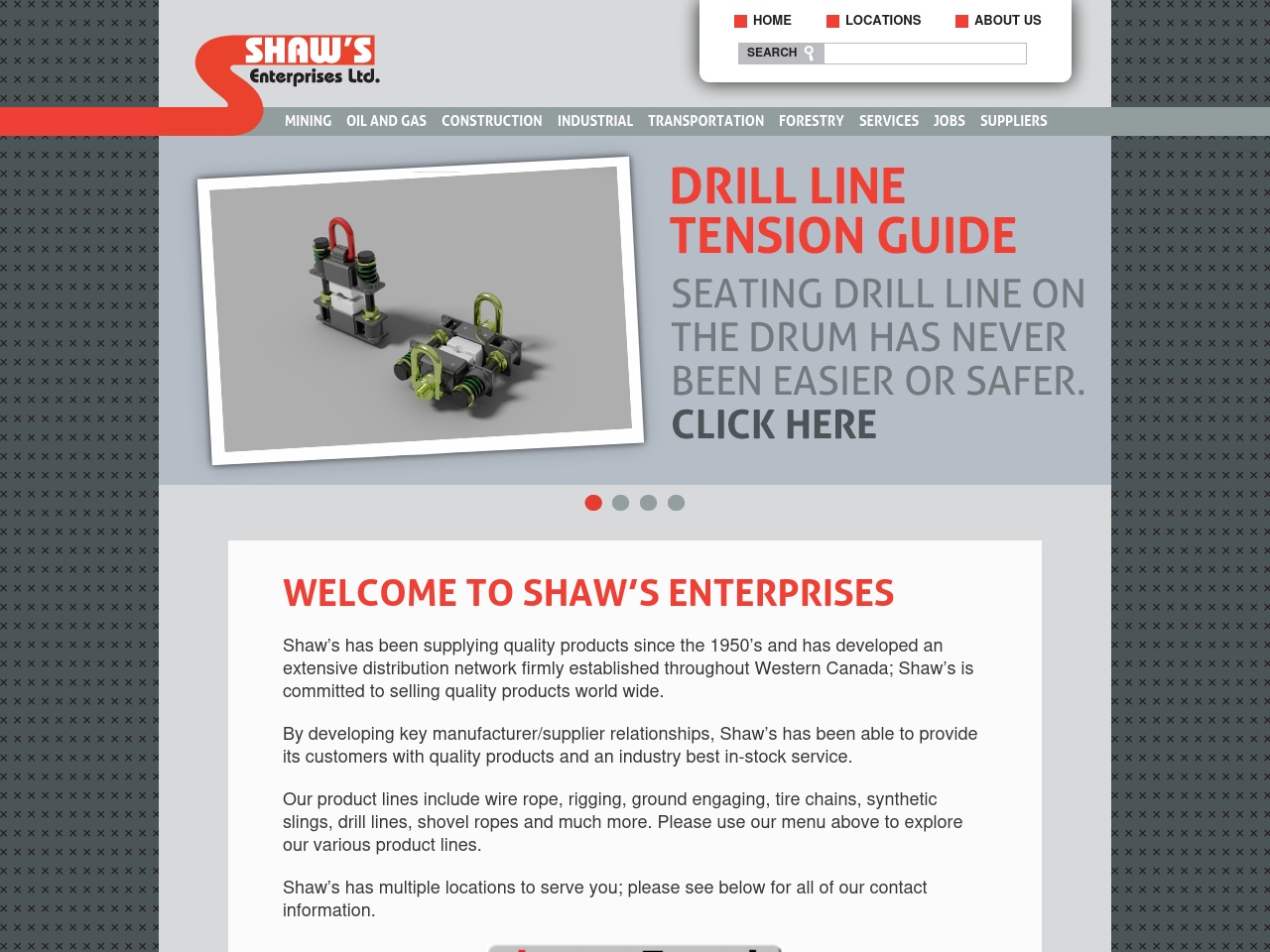 shawsnomadic.com screenshot alt-text