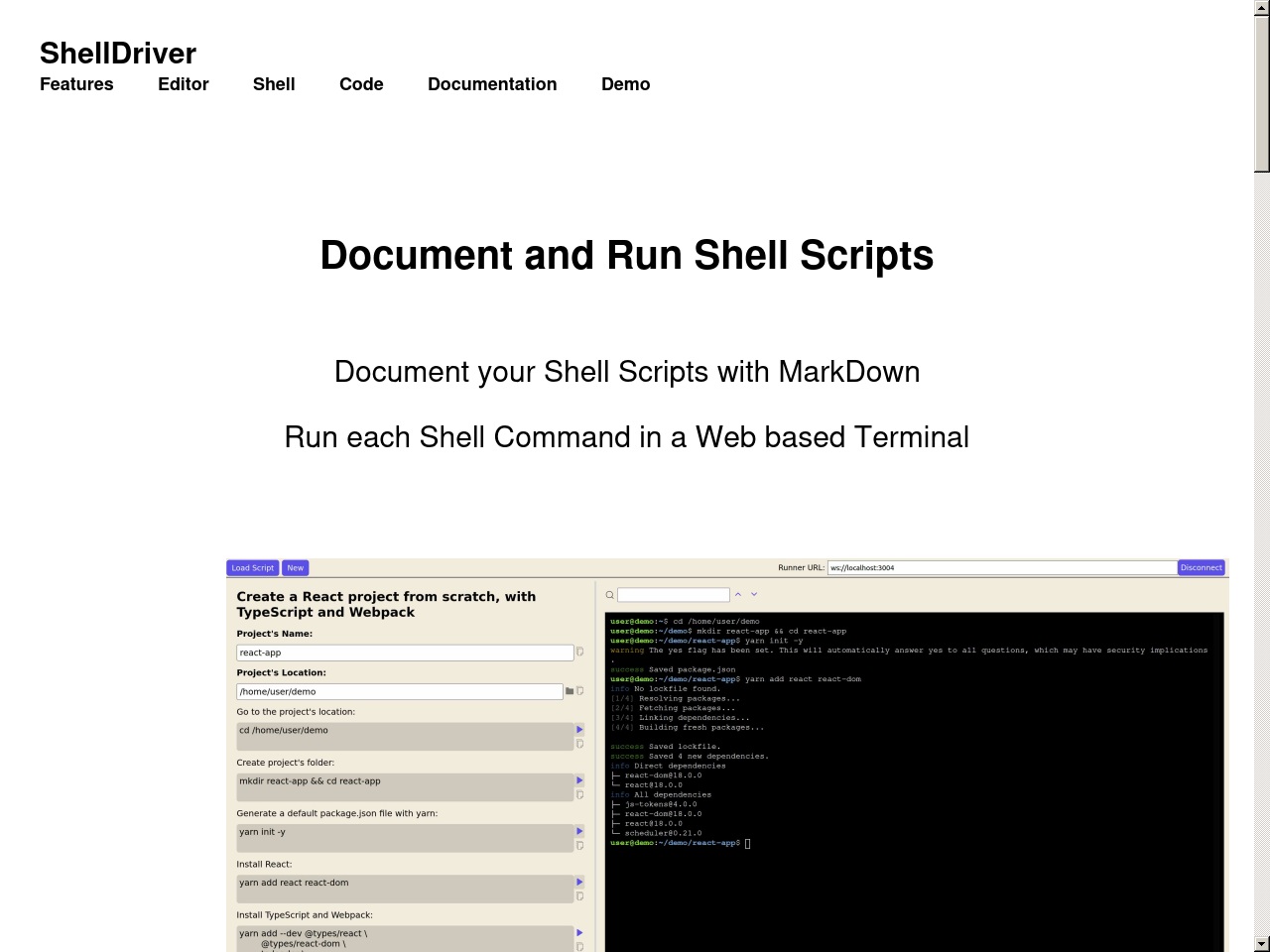 shelldriver.com screenshot alt-text