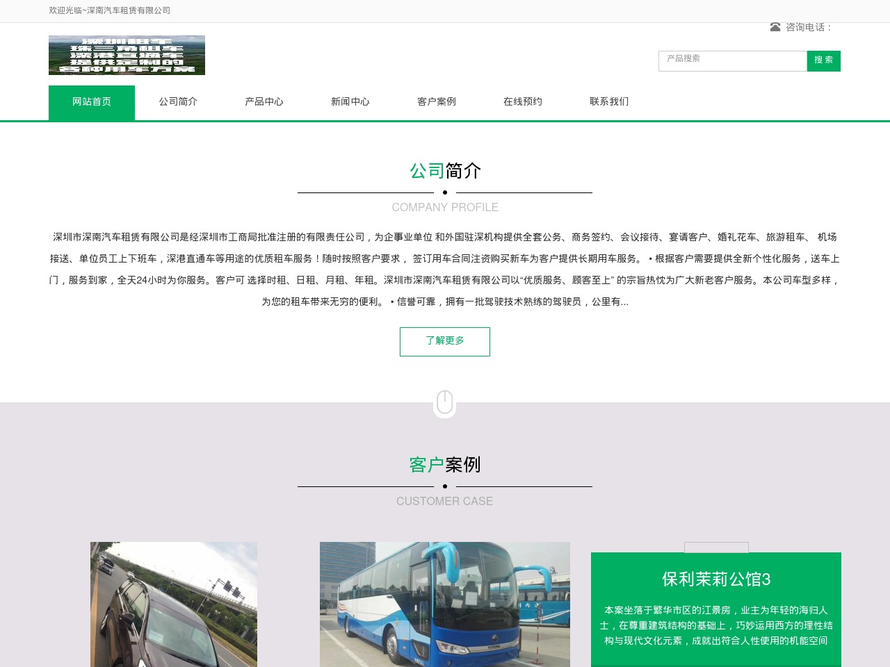 shennanzuche.com screenshot alt-text