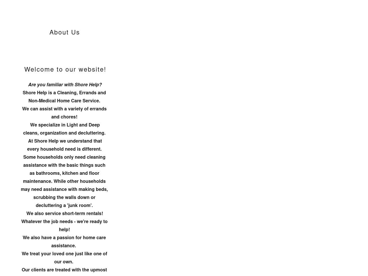 shorehelp757.com screenshot alt-text