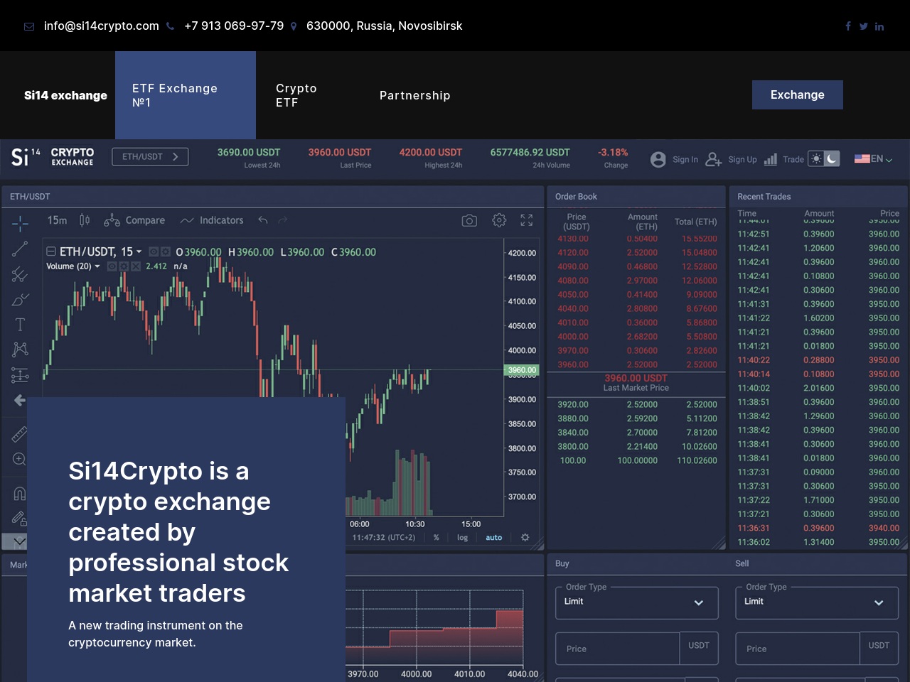 si14crypto.com screenshot alt-text