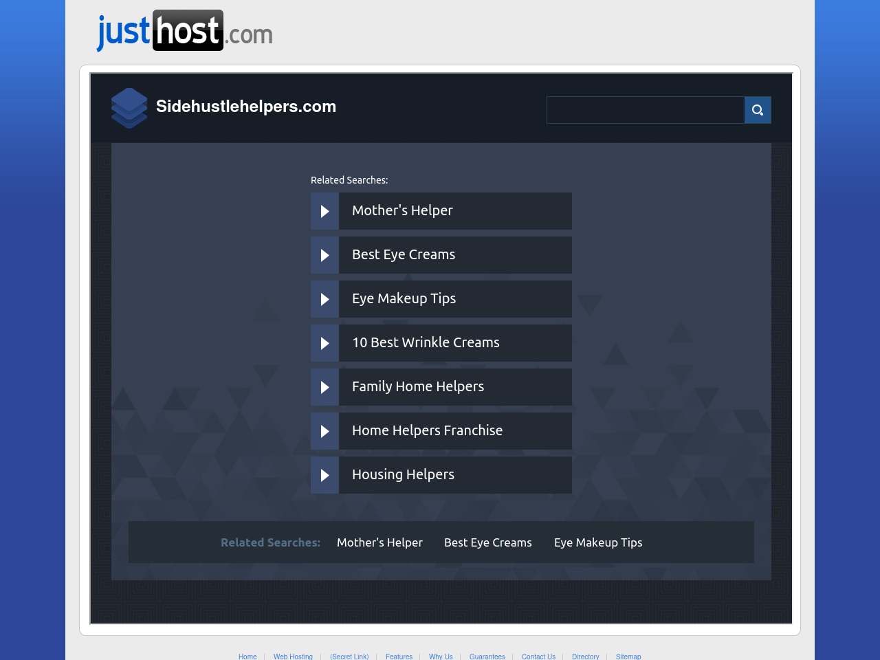 sidehustlehelpers.com screenshot alt-text
