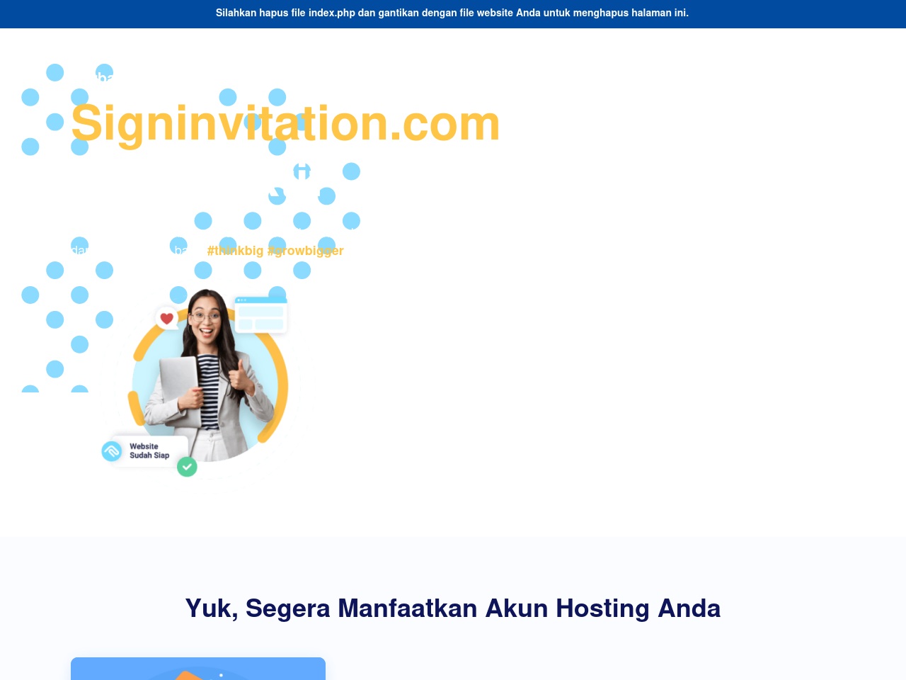 signinvitation.com screenshot alt-text