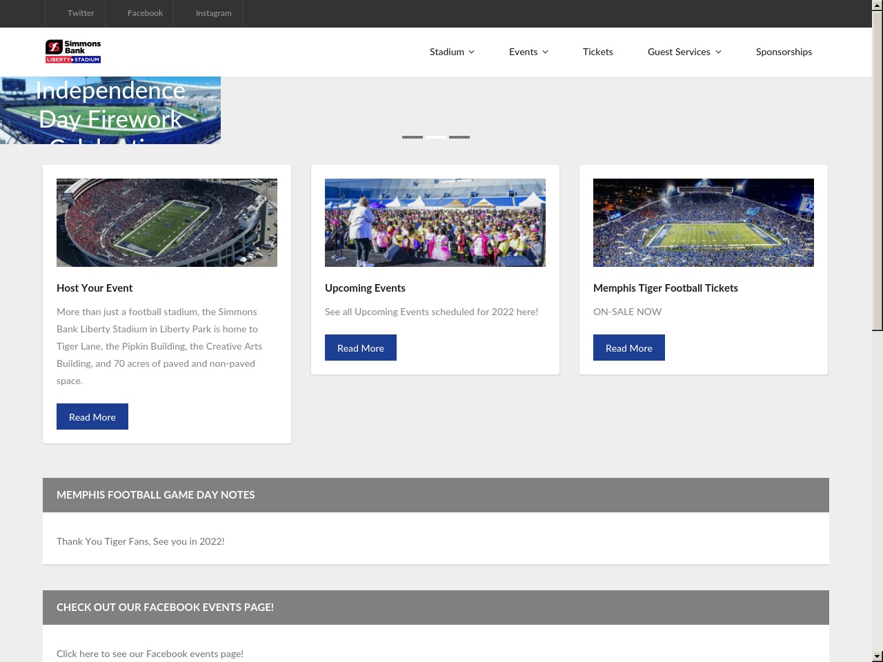 simmonsbankstadium.com screenshot alt-text
