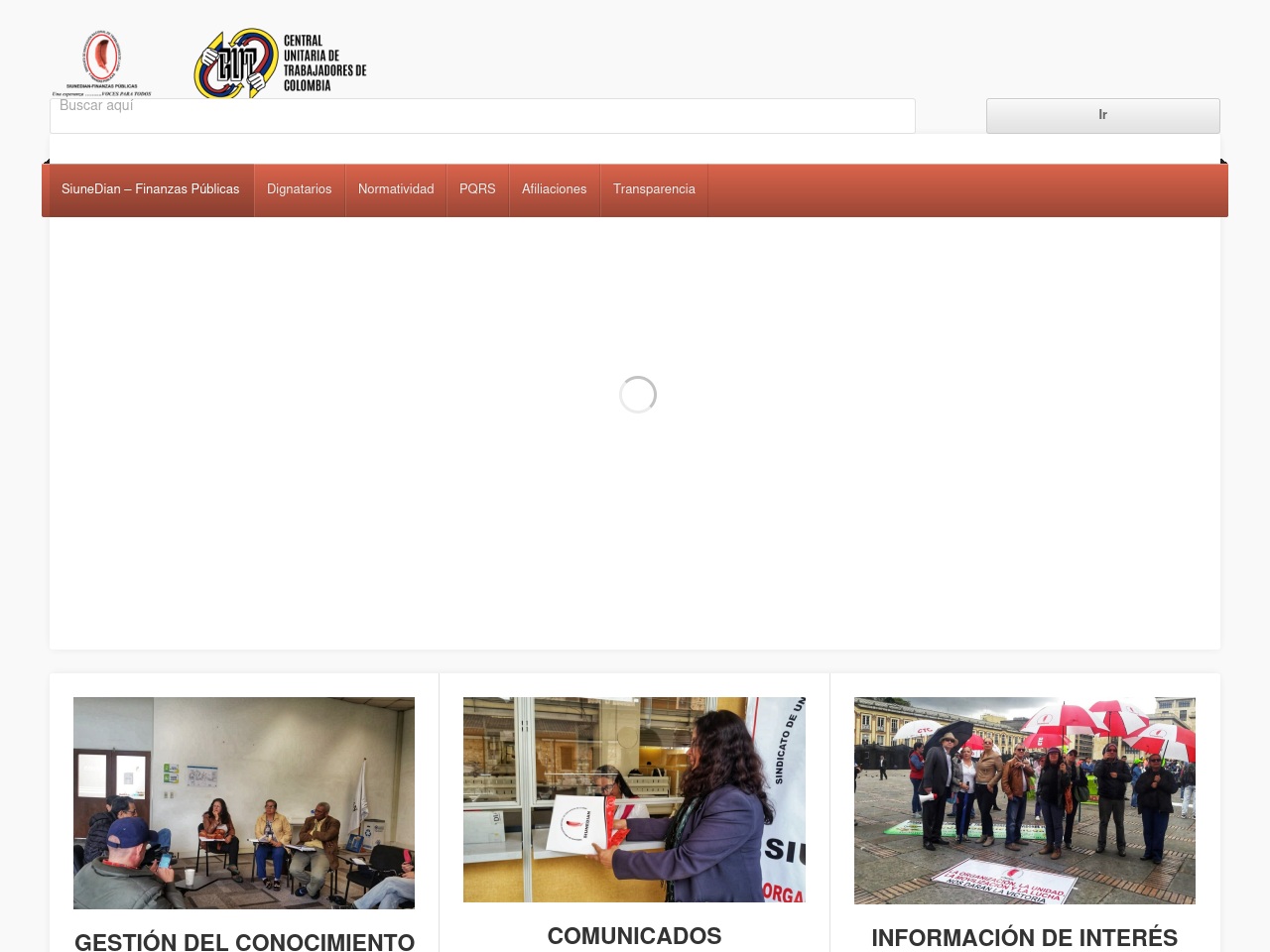 siunedianfinanzaspublicas.com screenshot alt-text