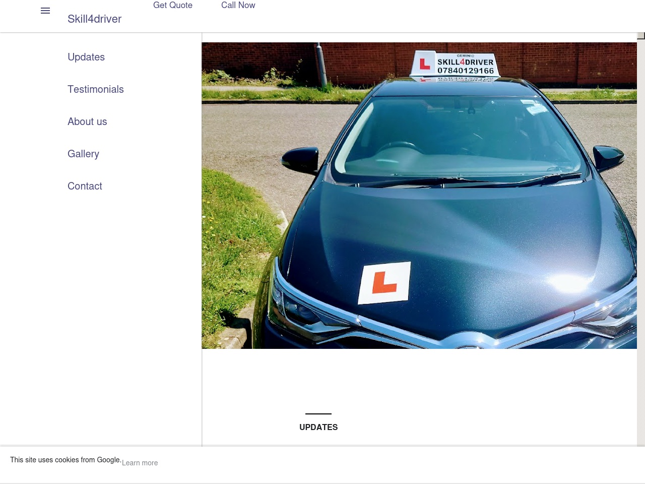 skill4driver.com screenshot alt-text