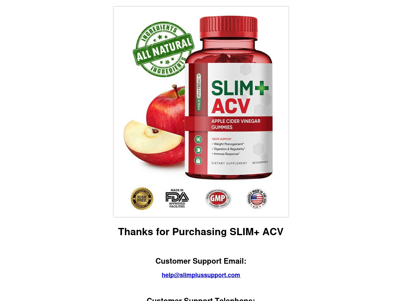 slimplussupport.com screenshot alt-text