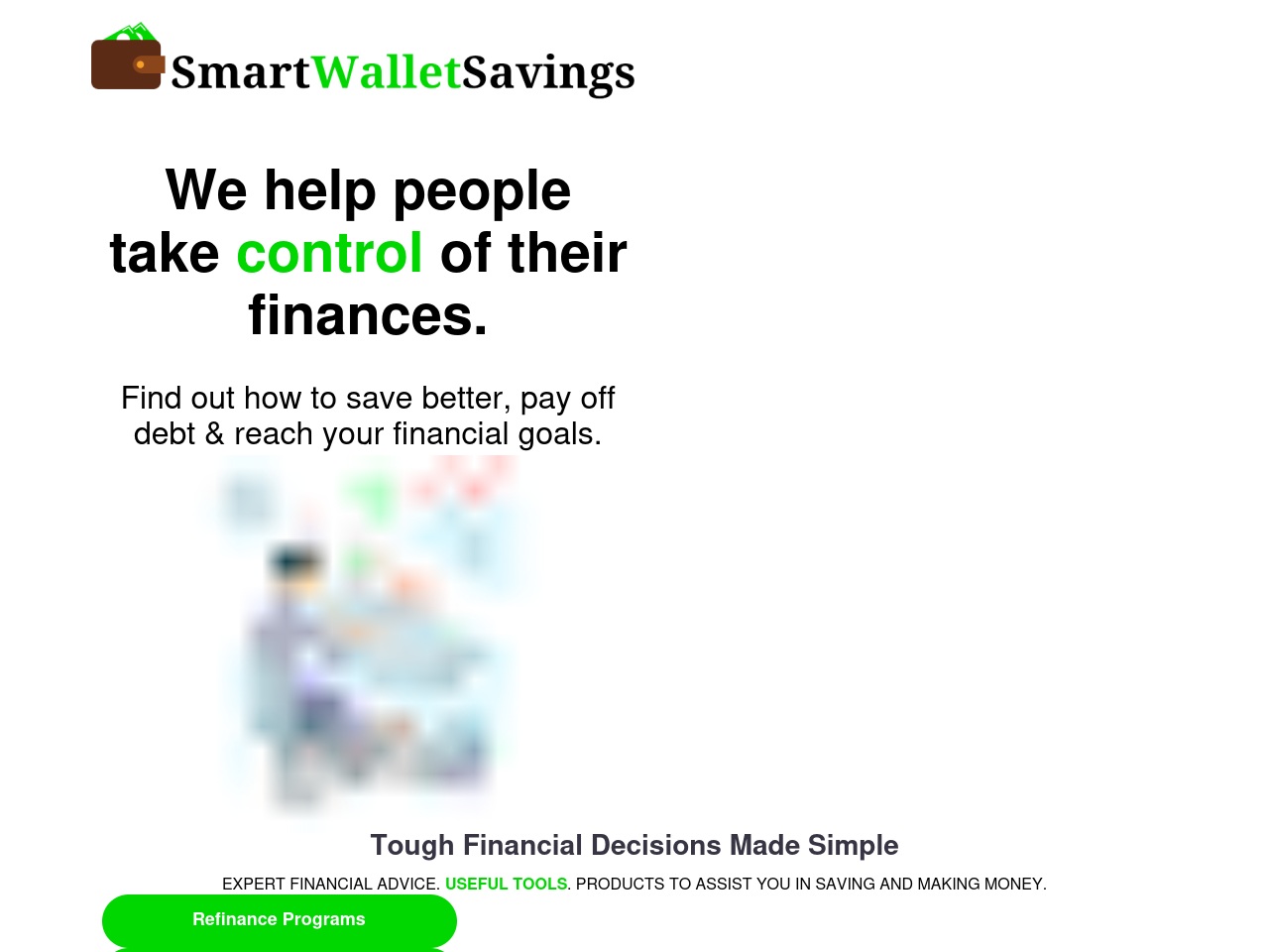 smartwalletsavings.com screenshot alt-text