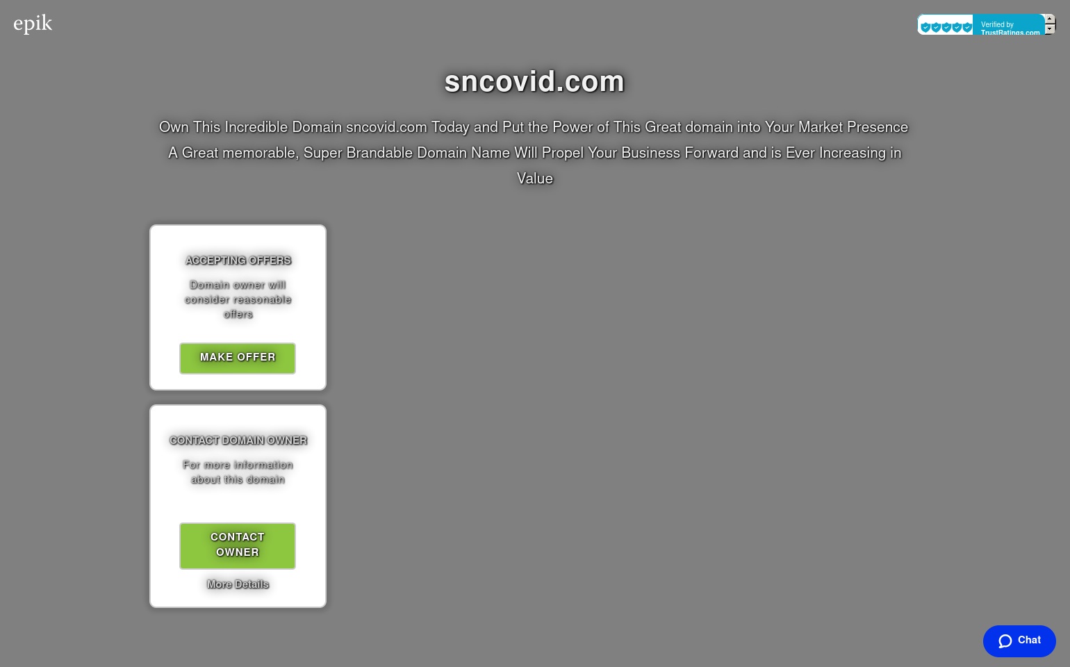 sncovid.com screenshot alt-text