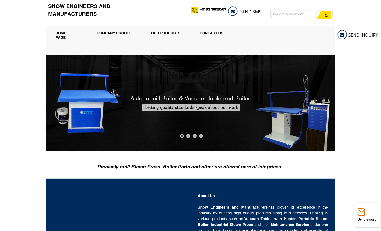 snowsteam.com screenshot alt-text