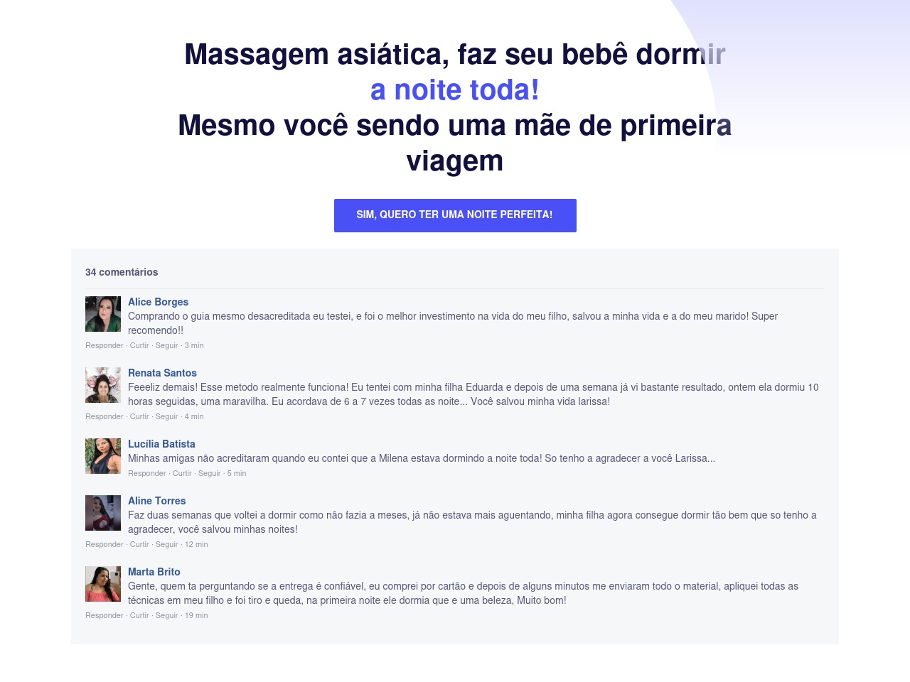 sonecadobebe.site screenshot alt-text