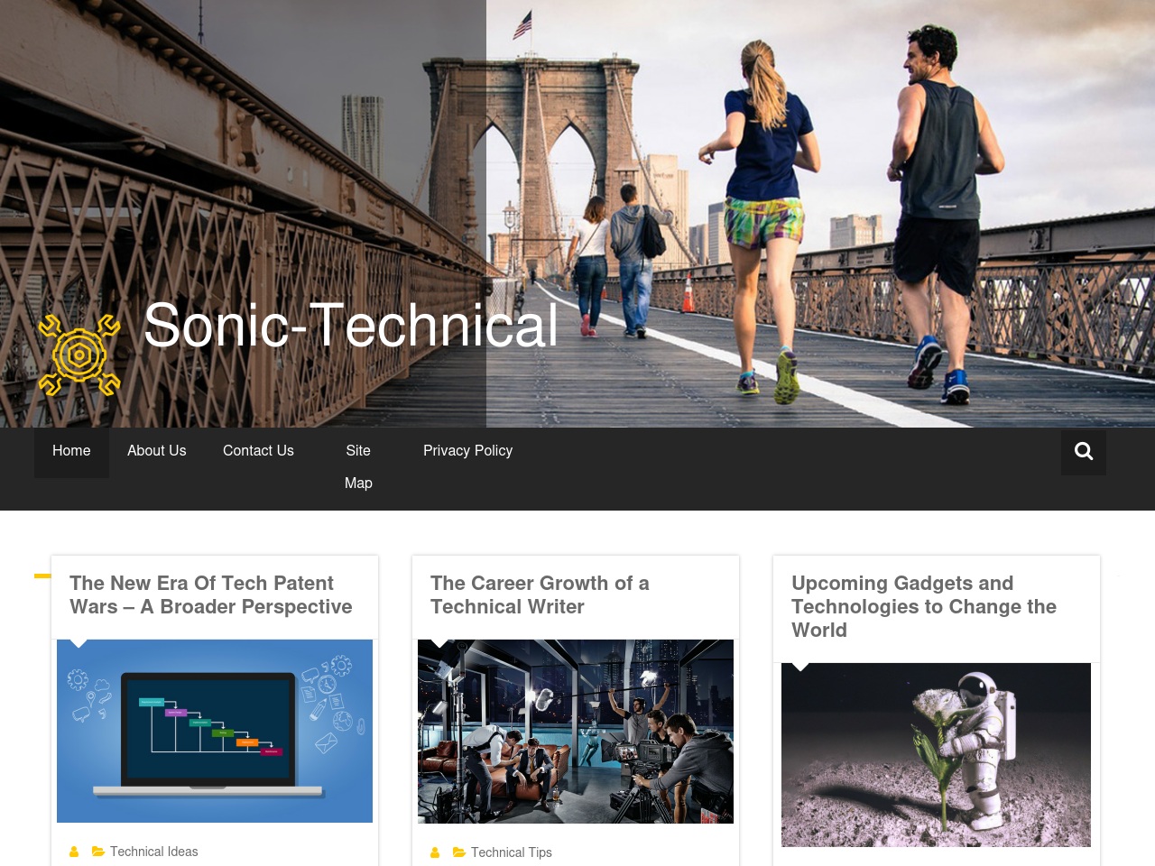 sonic-technical.net screenshot alt-text