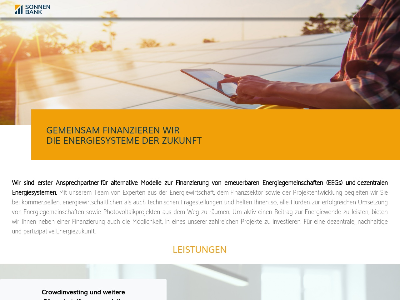 sonnenbank.eco screenshot alt-text