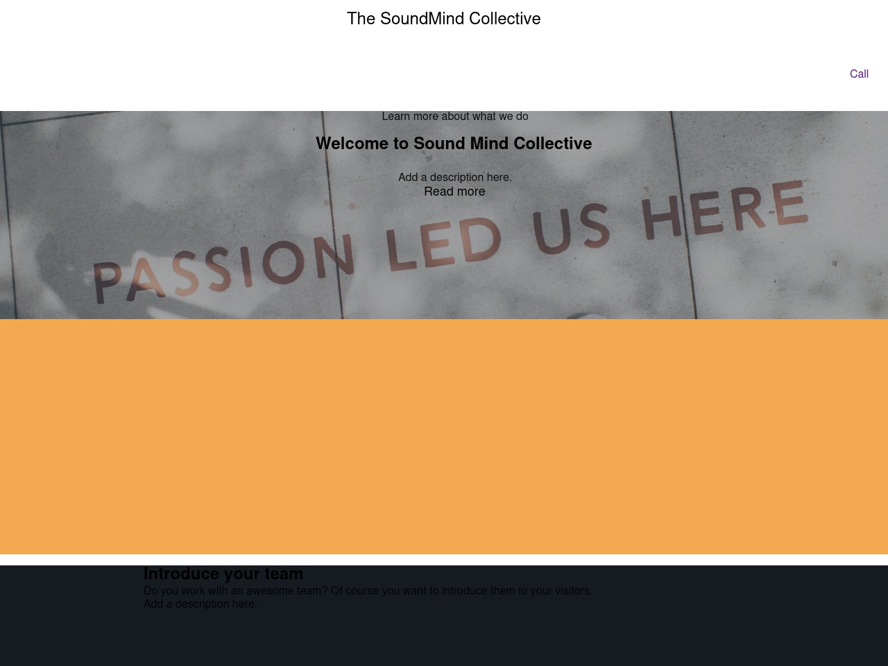 soundmindsupport.com screenshot alt-text