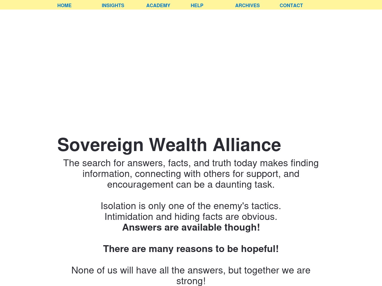 sovereignwealthbank.com screenshot alt-text