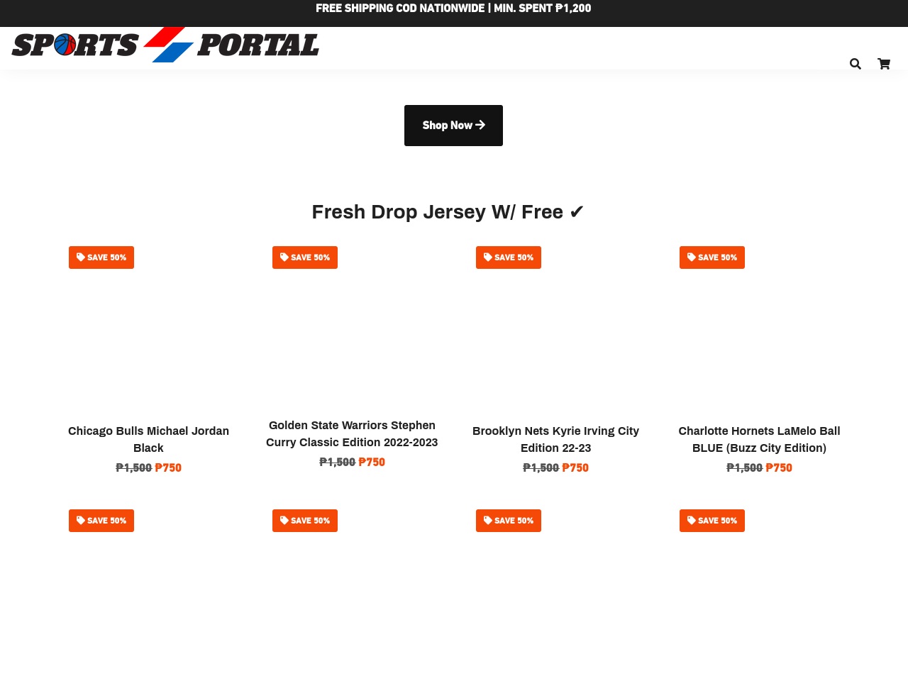 sportsportal.store screenshot alt-text