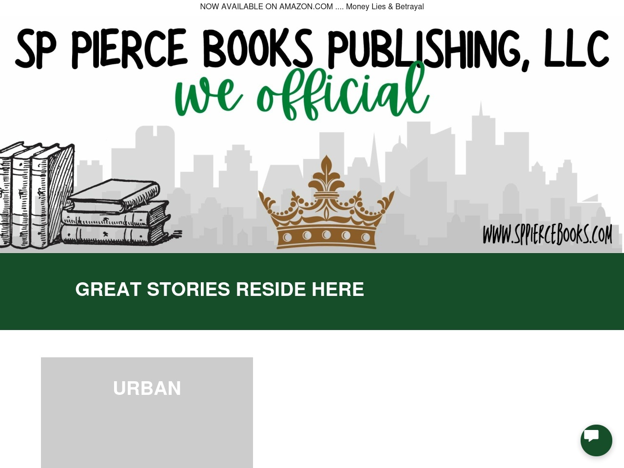 sppiercebooks.com screenshot alt-text